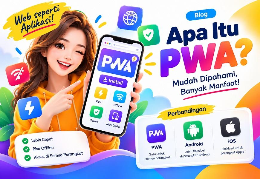 Apa Itu PWA? Penjelasan Santai, Keuntungan, dan Perbandingannya dengan Aplikasi Biasa